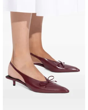 Jacquemus Cubisto スリングバック ボウ パンプス - サムネイル3
