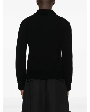 sacai ポロネック ウールセーター - サムネイル4