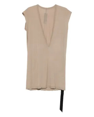 Rick Owens DRKSHDW ディラン プランジネック ノースリーブ Tシャツ - サムネイル1