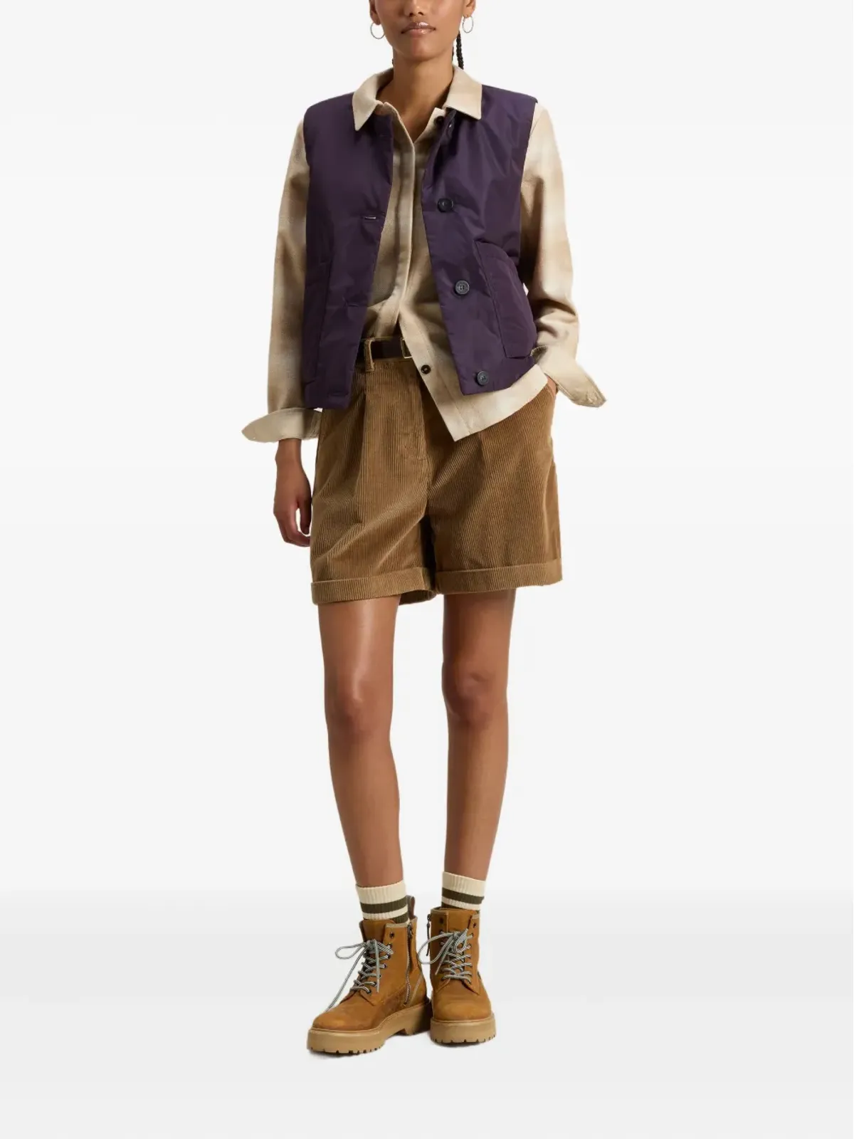 Woolrich ボタン留め付きキルティングベスト - 画像2