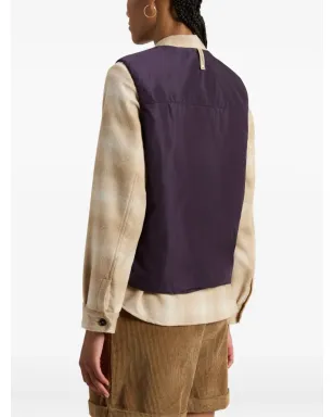 Woolrich ボタン留め付きキルティングベスト - サムネイル4