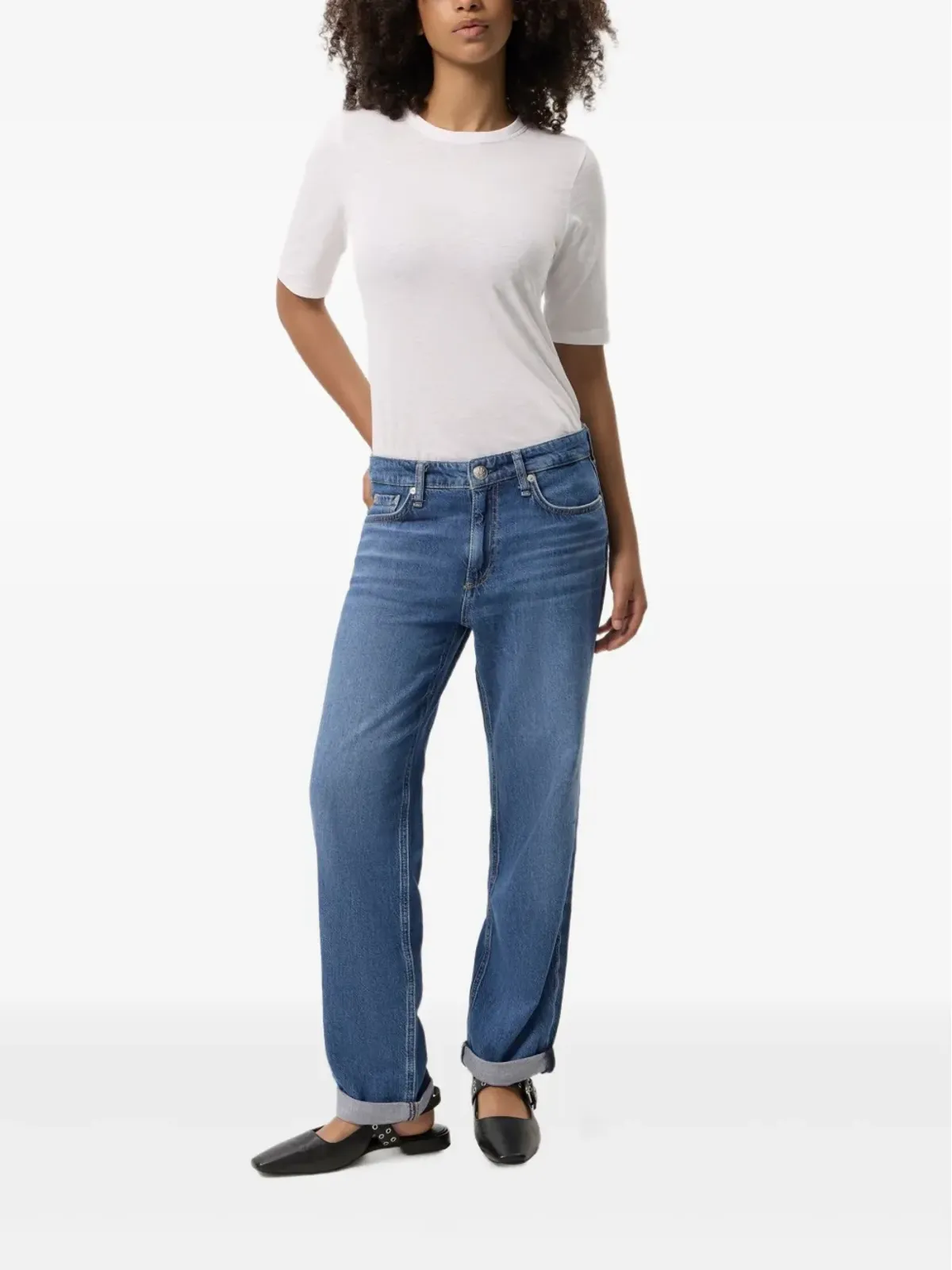 rag & bone ローライズジーンズ - 画像2