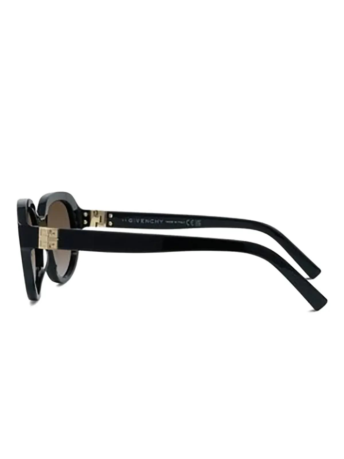 Givenchy Eyewear ジオメトリックフレーム ロゴディテール サングラス - 画像3