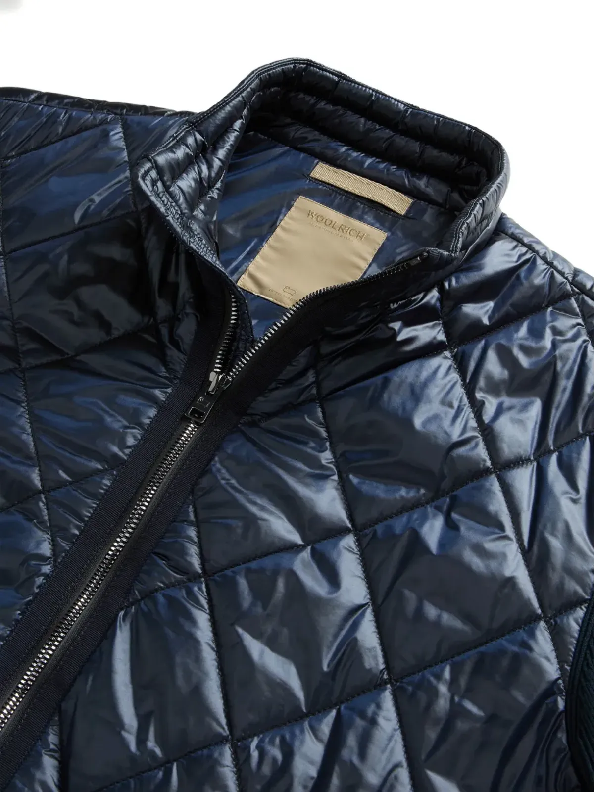 Woolrich キルトニットパネルジャケット - 画像5
