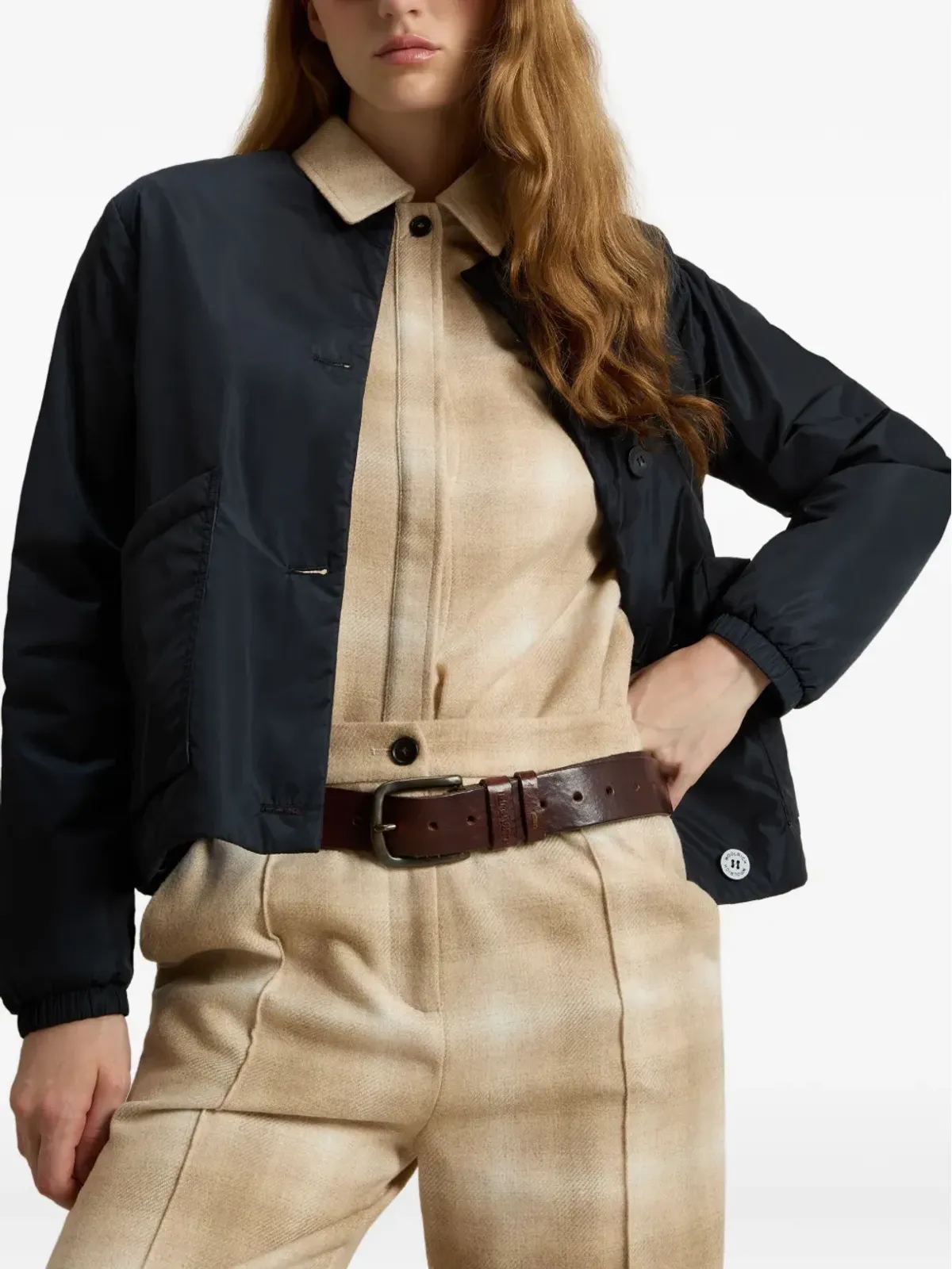 Woolrich ボタン留め袖口ゴム入りジャケット - 画像3