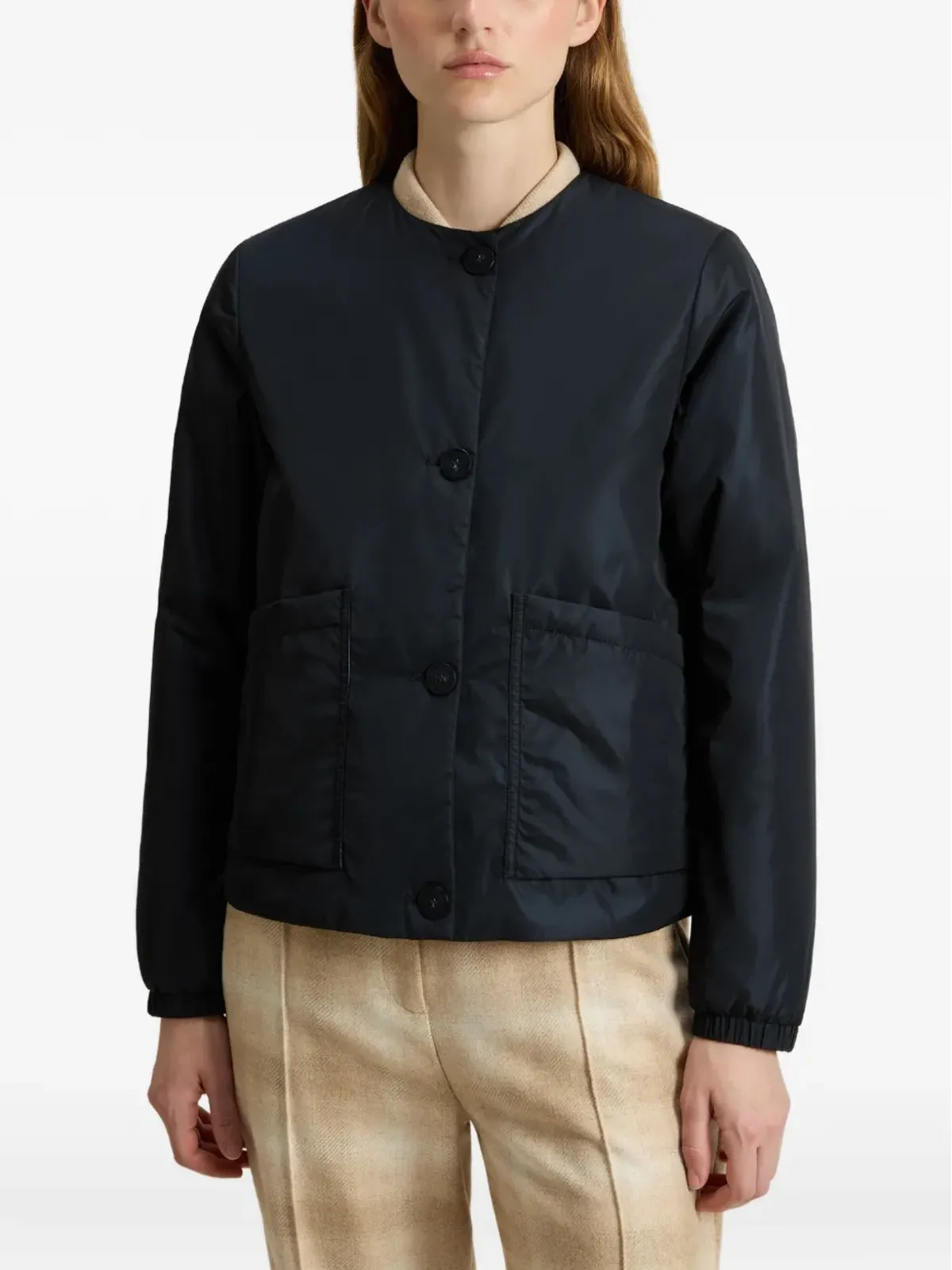 Woolrich ボタン留め袖口ゴム入りジャケット - 画像4