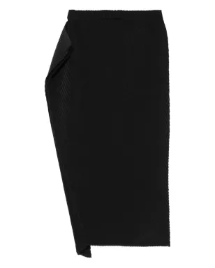 Issey Miyake ペーパーバッグプリーツ アシンメトリースカート - サムネイル2