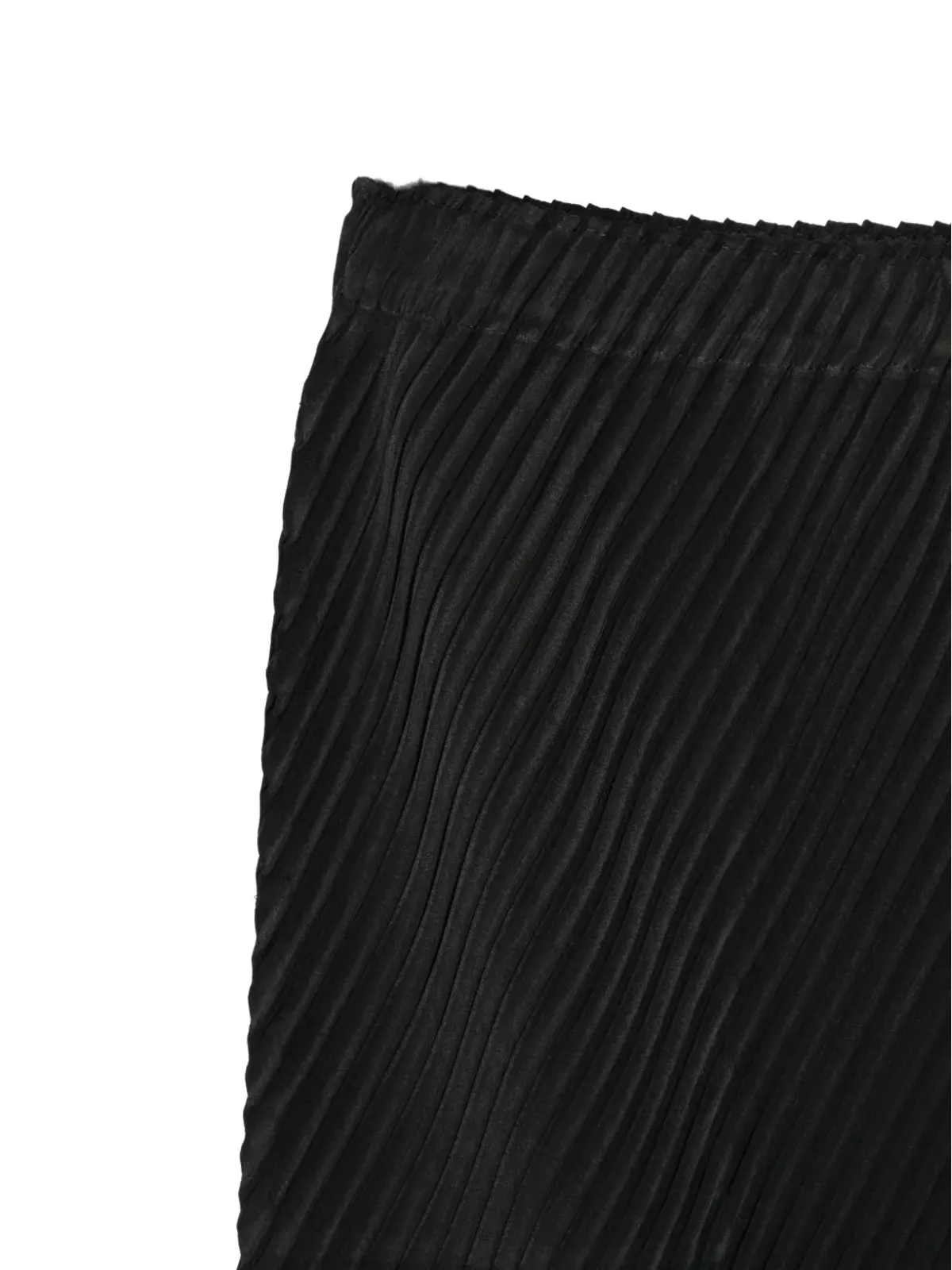 Issey Miyake ペーパーバッグプリーツ アシンメトリースカート - 画像3