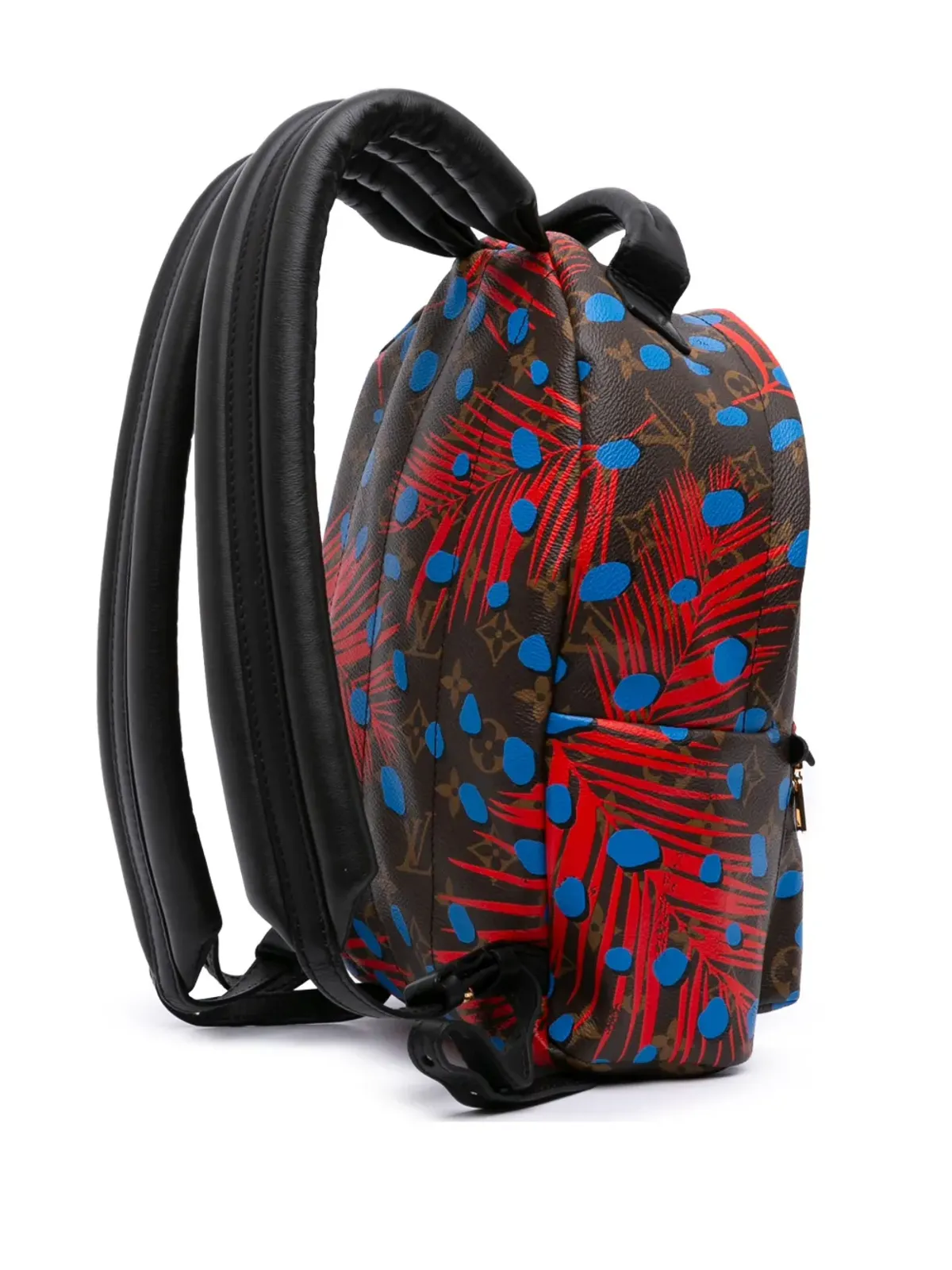 Louis Vuitton ビンテージ 2016 Monogram Jungle Dots Palm Springs バックパック - ブラウン - 画像3