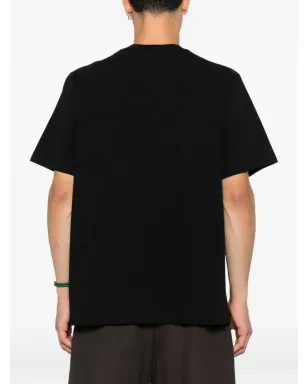 Casablanca rainbow-print T-shirt - Black - サムネイル3