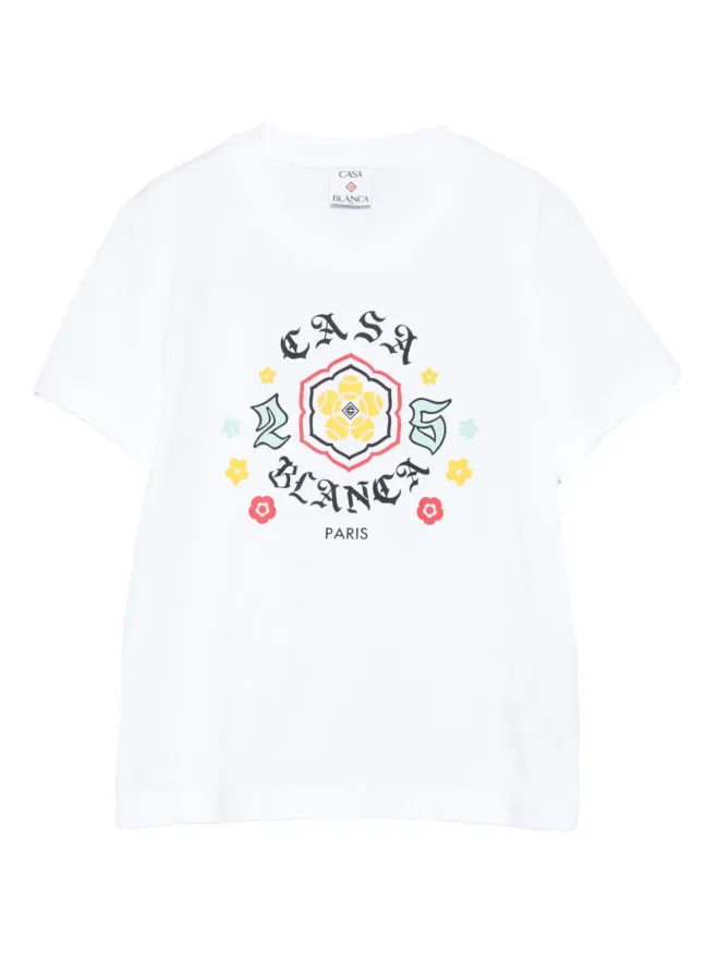 Casablanca Casablanca 花柄プリント コットンTシャツの商品画像