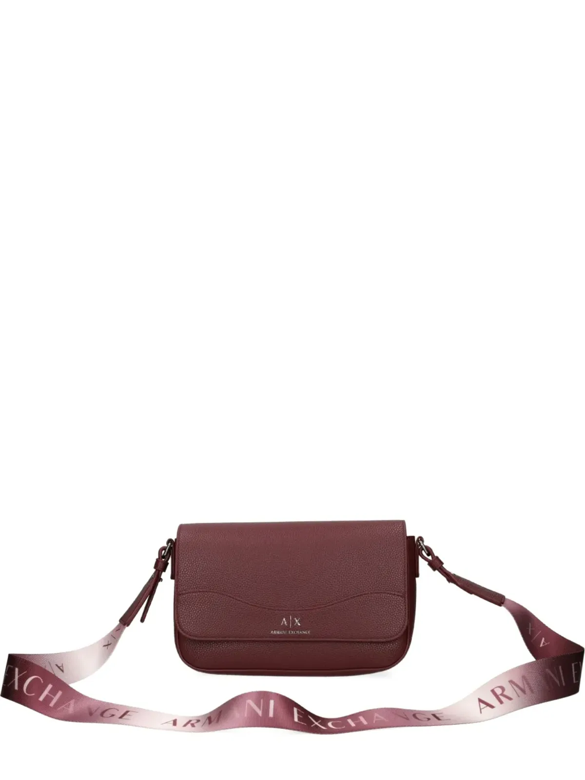 Armani Exchange テクスチャードフラップショルダーバッグ - 画像1