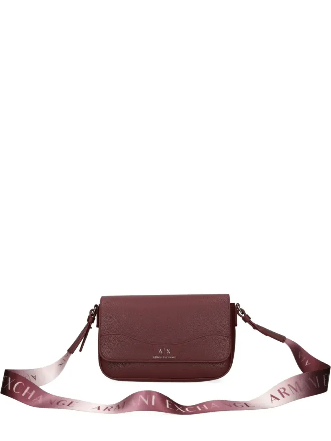 Armani Exchange Armani Exchange テクスチャードフラップショルダーバッグの商品画像