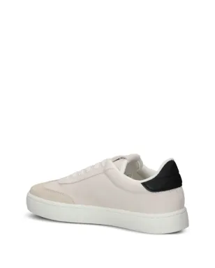 Calvin Klein Jeans ホワイトのレースアップスエードスニーカー - サムネイル4