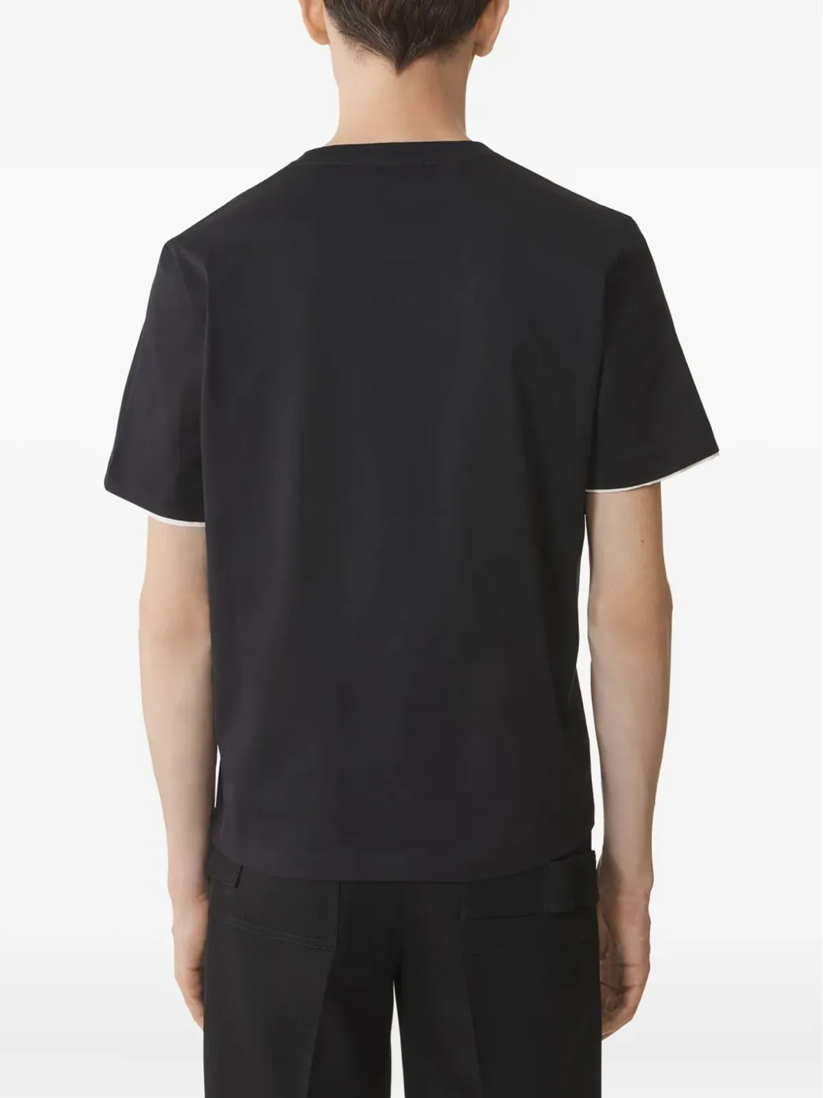 Lanvin ダブルレイヤードコットンTシャツ - 画像4