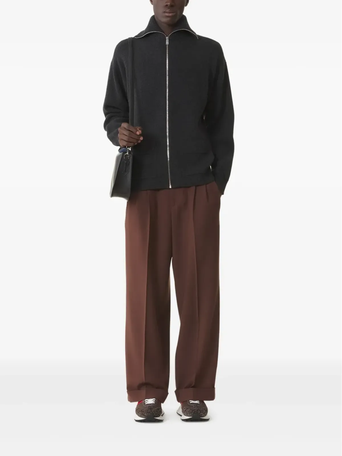 Lanvin ジップファスナー付きカーディガン - 画像2