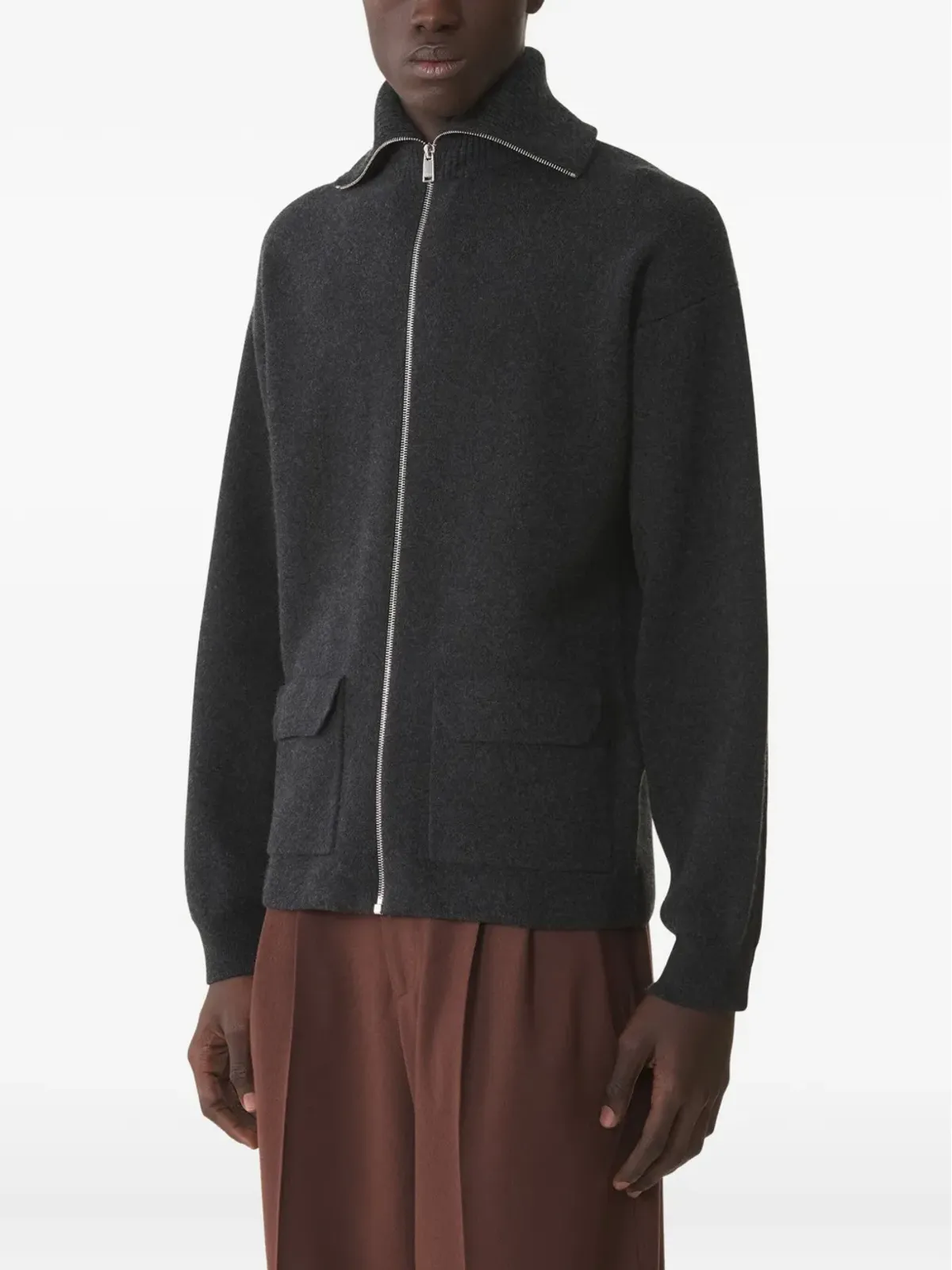 Lanvin ジップファスナー付きカーディガン - 画像3