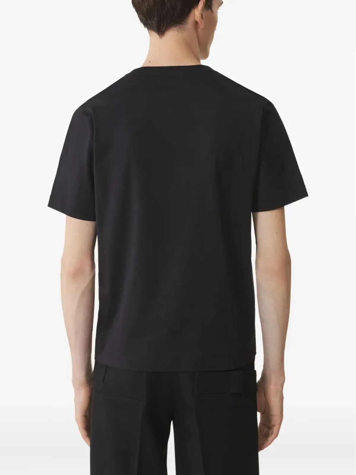 Lanvin ロゴ入りコットンTシャツ - 画像4