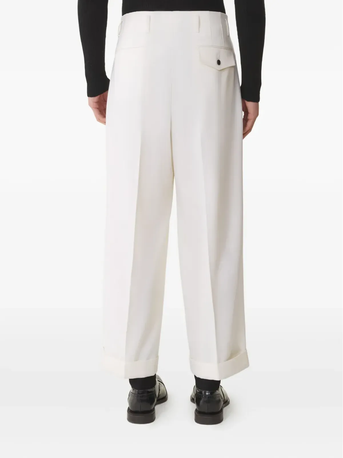 Lanvin プリーツディテールパンツ - 画像4