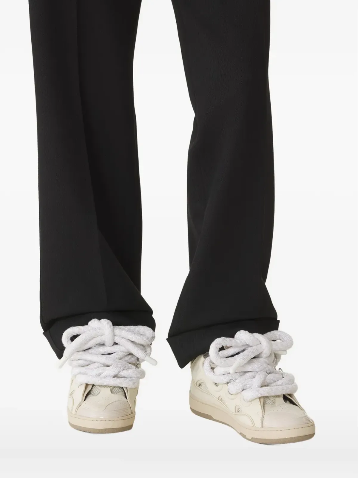 Lanvin Curb パーフォレーテッドスニーカー - 画像5