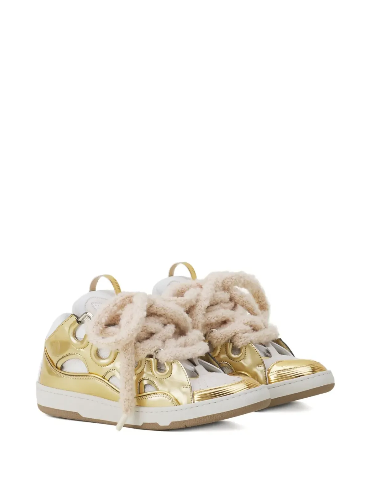 Lanvin ロープレーススニーカー - 画像2