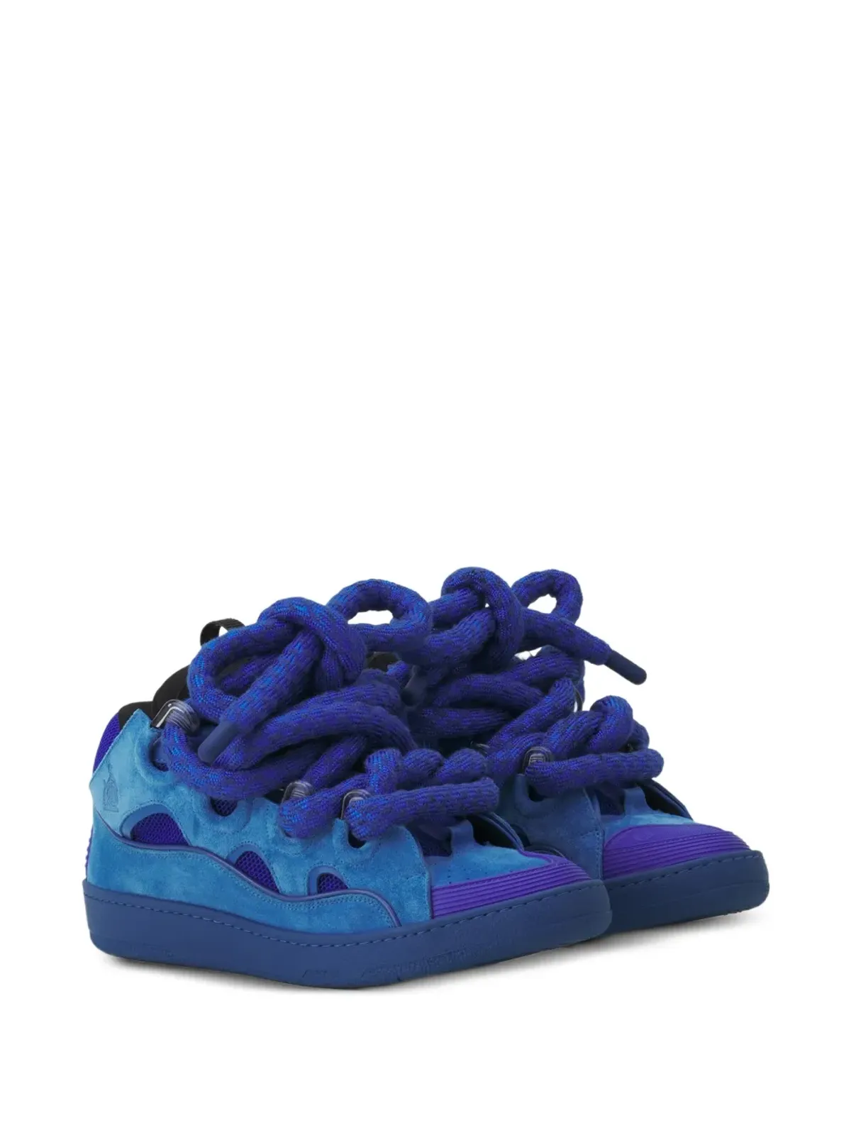 Lanvin カーブ スエード スニーカー - 画像2