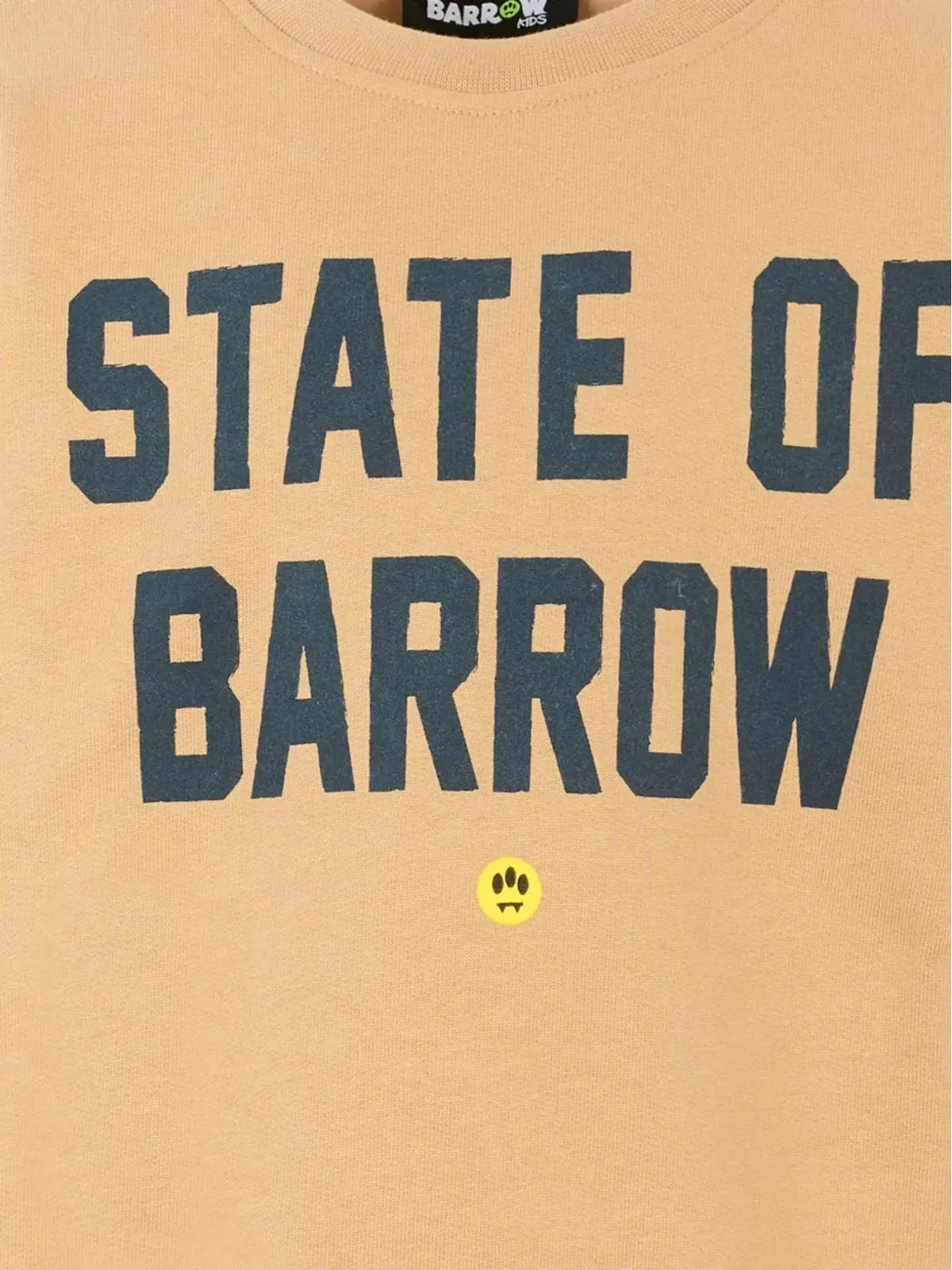 Barrow kids クルーネック テディプリント スウェットシャツ - 画像3
