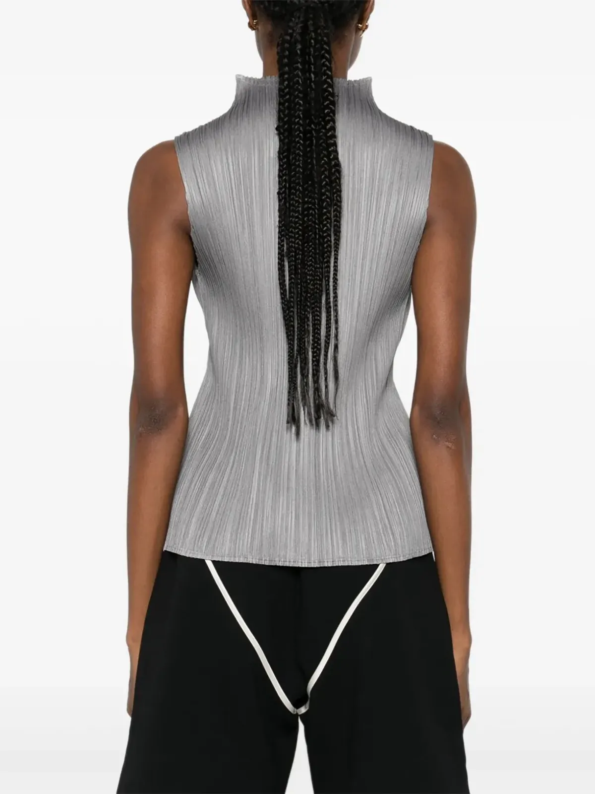 Pleats Please Issey Miyake プリーツプリーズ イッセイミヤケ プリーツファンネルネックトップ - 画像4