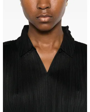 Pleats Please Issey Miyake オーガスト ポロトップ - サムネイル5