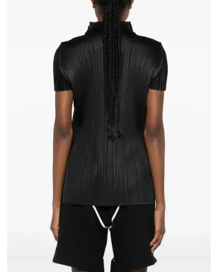 Pleats Please Issey Miyake オーガスト ポロトップ - サムネイル4