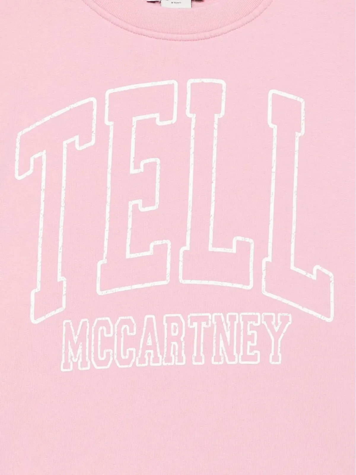 Stella McCartney Kids ロゴ刺繍スウェットシャツ - ピンク - 画像3