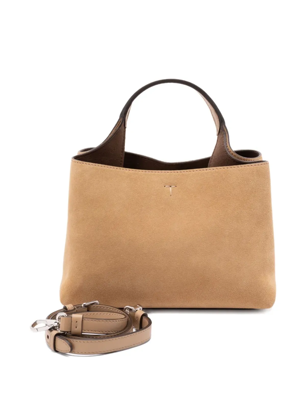 Tod's トップハンドル スエード トートバッグ - 画像2