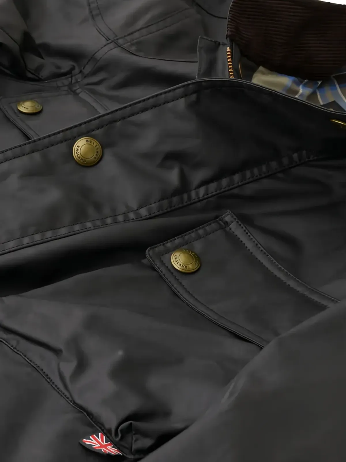 Belstaff パッチポケット ミリタリージャケット - ブラック - 画像5