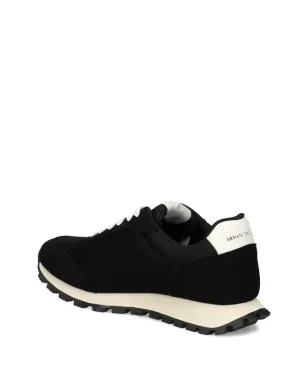 Armani Exchange ロゴディテール メッシュパネルスニーカー - サムネイル4