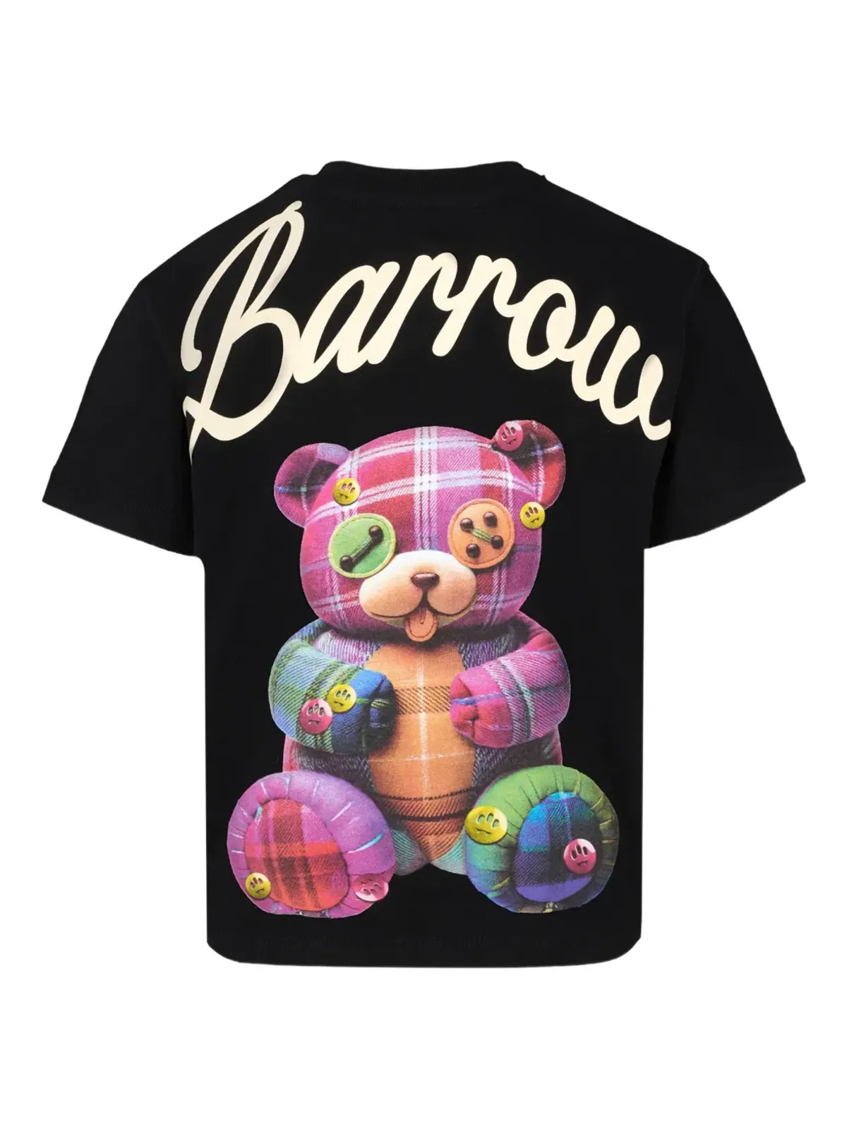 Barrow kids ベアプリント コットンTシャツ（ブラック） - 画像2