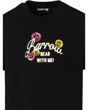 Barrow kids ベアプリント コットンTシャツ（ブラック） - サムネイル3