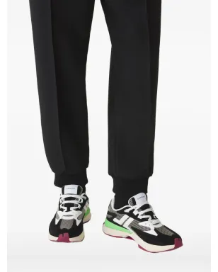 Lanvin メッシュパネルレザースニーカー - サムネイル5