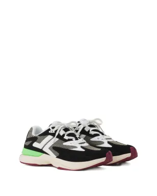 Lanvin メッシュパネルレザースニーカー - サムネイル2