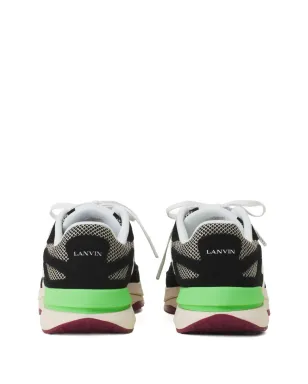 Lanvin メッシュパネルレザースニーカー - サムネイル3
