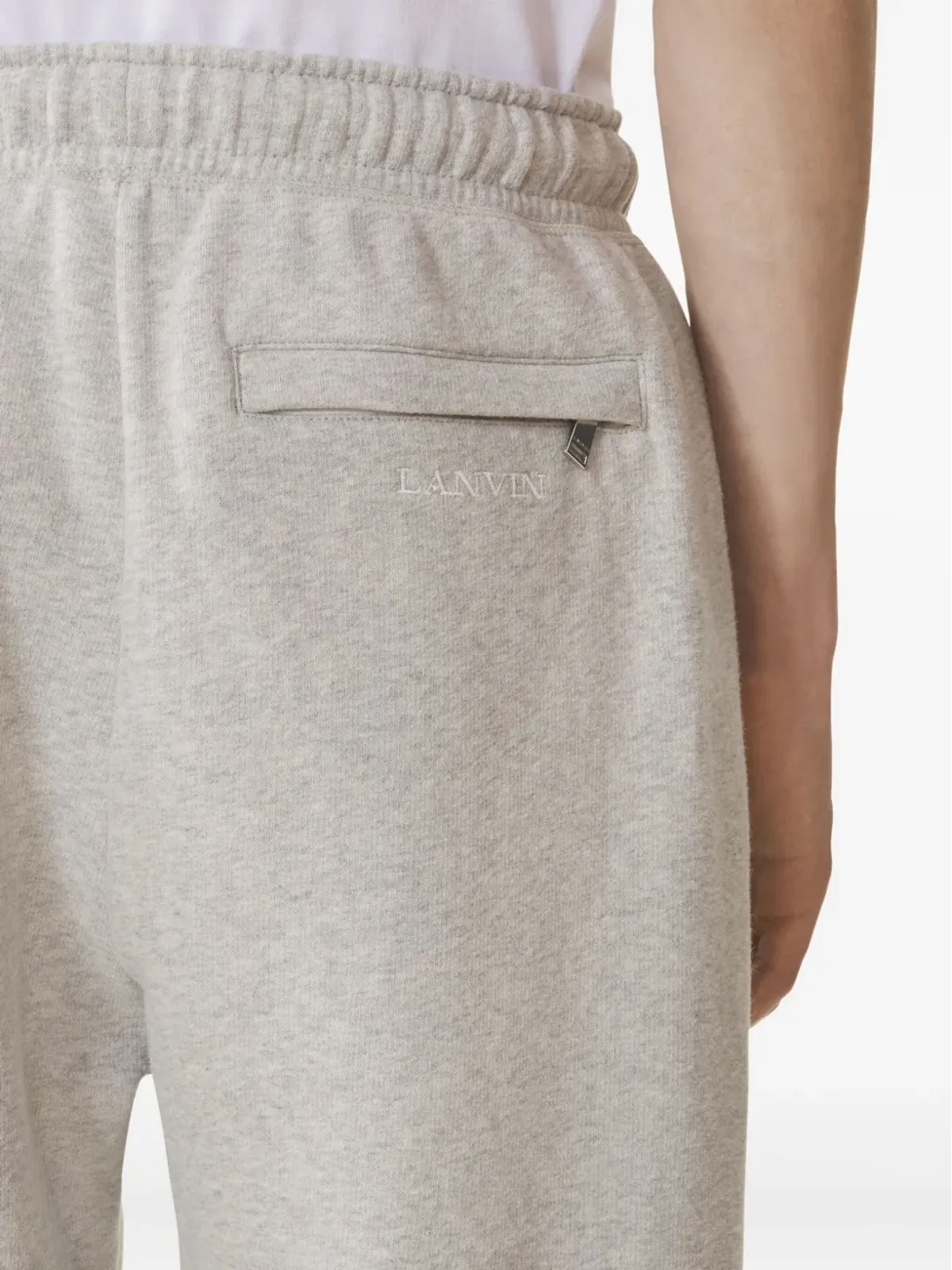 Lanvin 刺繍ロゴパンツ - 画像5