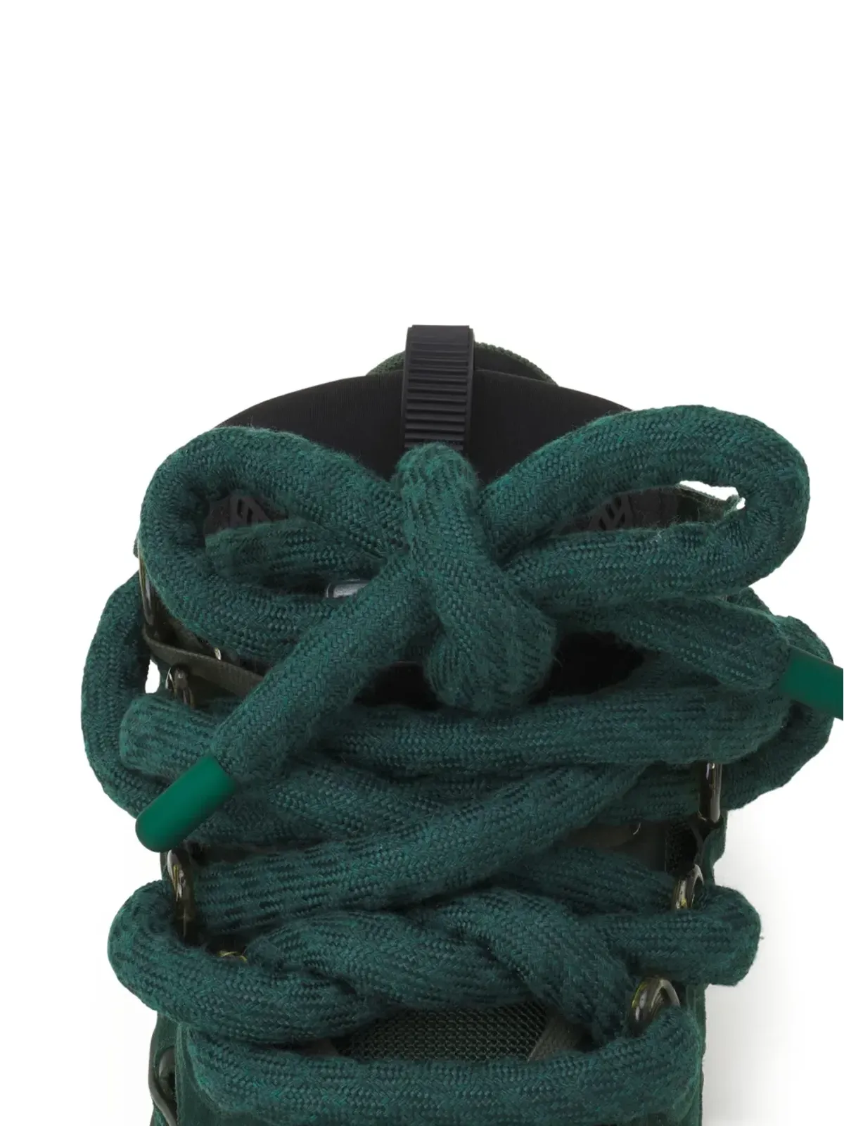 Lanvin ロープレースのスエードスニーカー - グリーン - 画像5