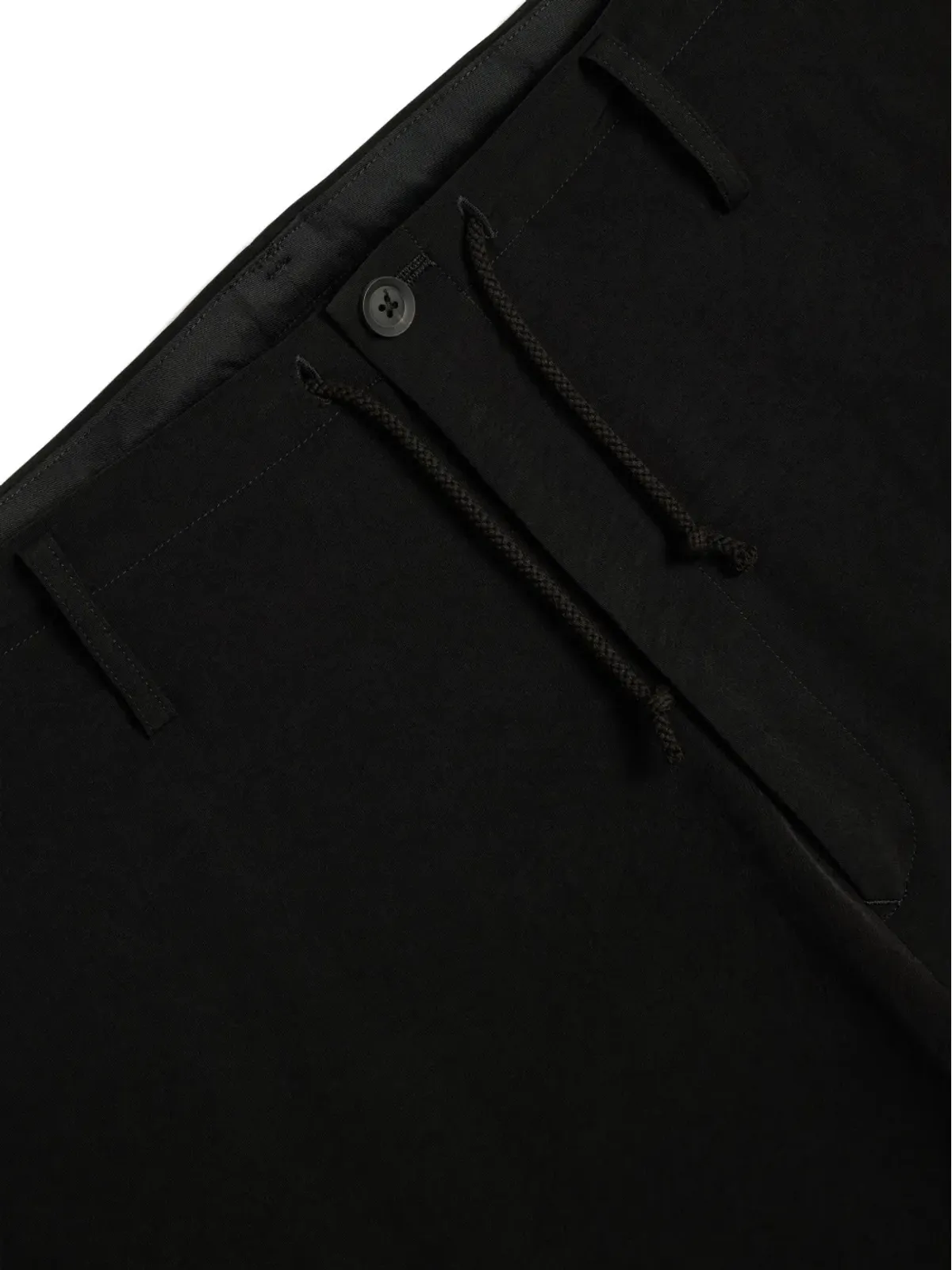 Yohji Yamamoto ドローストリングパンツ - 画像4
