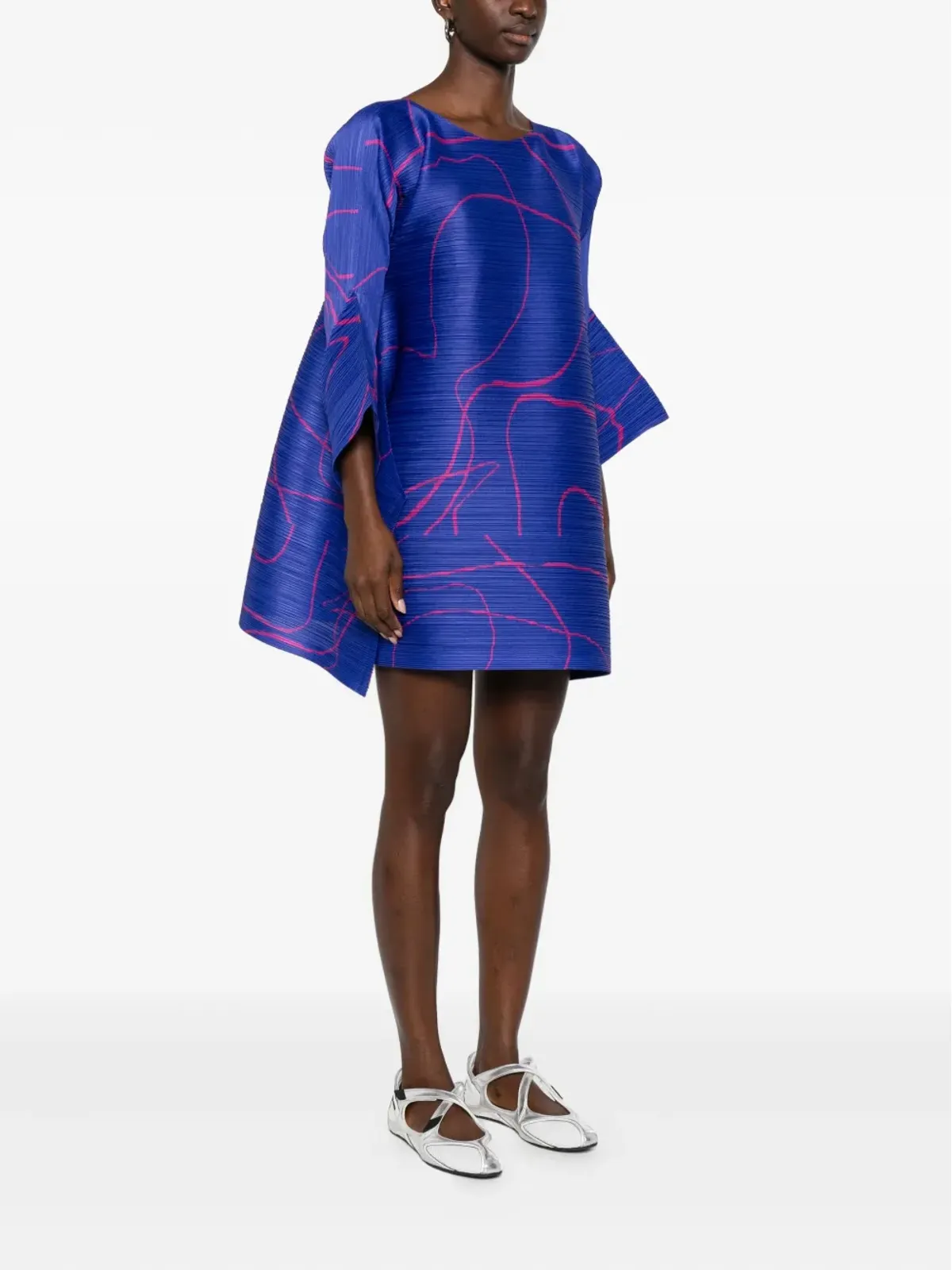 Pleats Please Issey Miyake Pause dress - 画像3