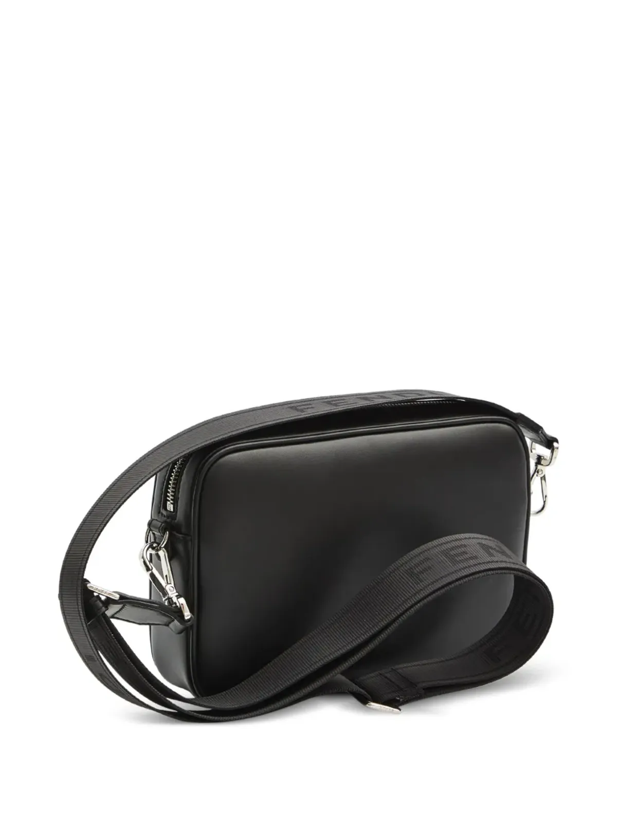 FENDI ロゴレザー メッセンジャーバッグ - 画像2