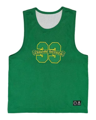 Chrome Hearts mesh-panel jersey vest - Green - サムネイル1