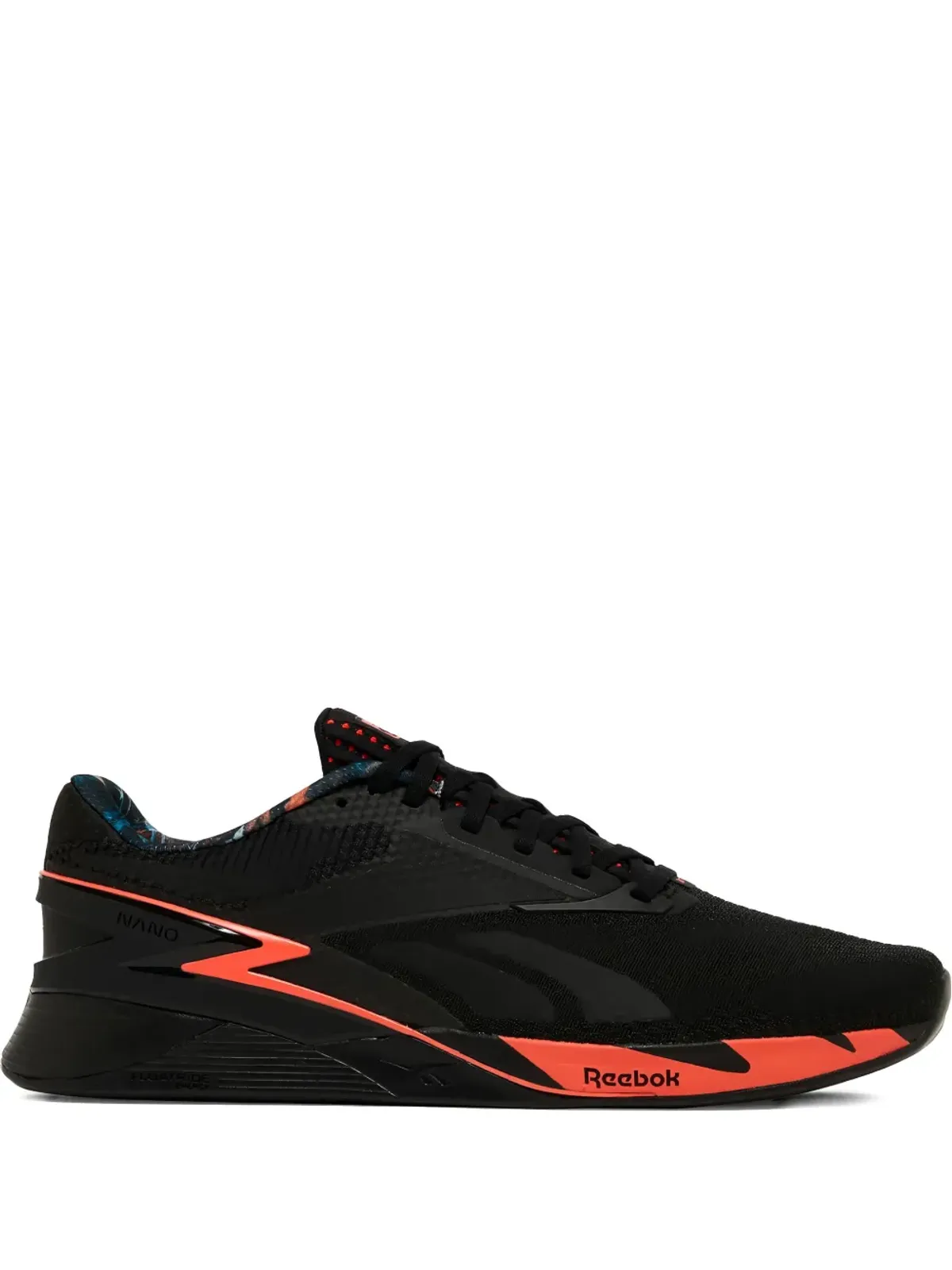 Reebok ナノ X3 ブラック/オレンジ スニーカー - 画像1