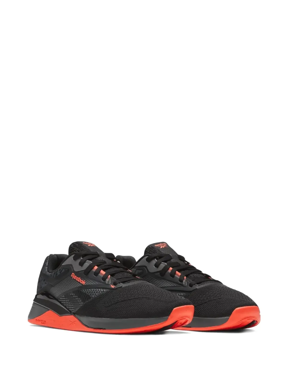 Reebok ナノ X4 ブラック/オレンジ スニーカー - 画像2