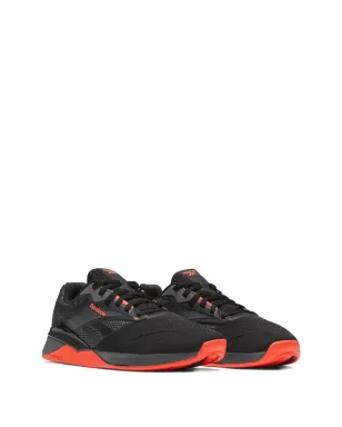 Reebok ナノ X4 ブラック/オレンジ スニーカー - サムネイル2