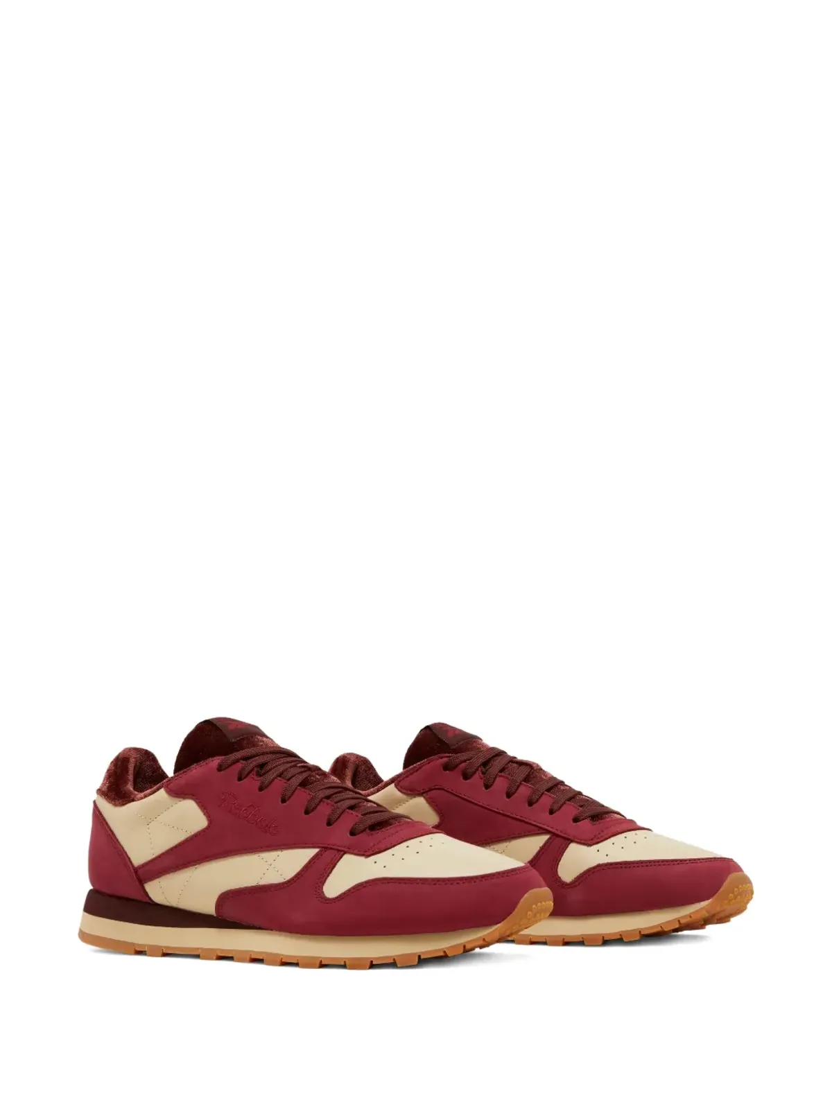 Reebok クラシック レザー レッド スニーカー - 画像2