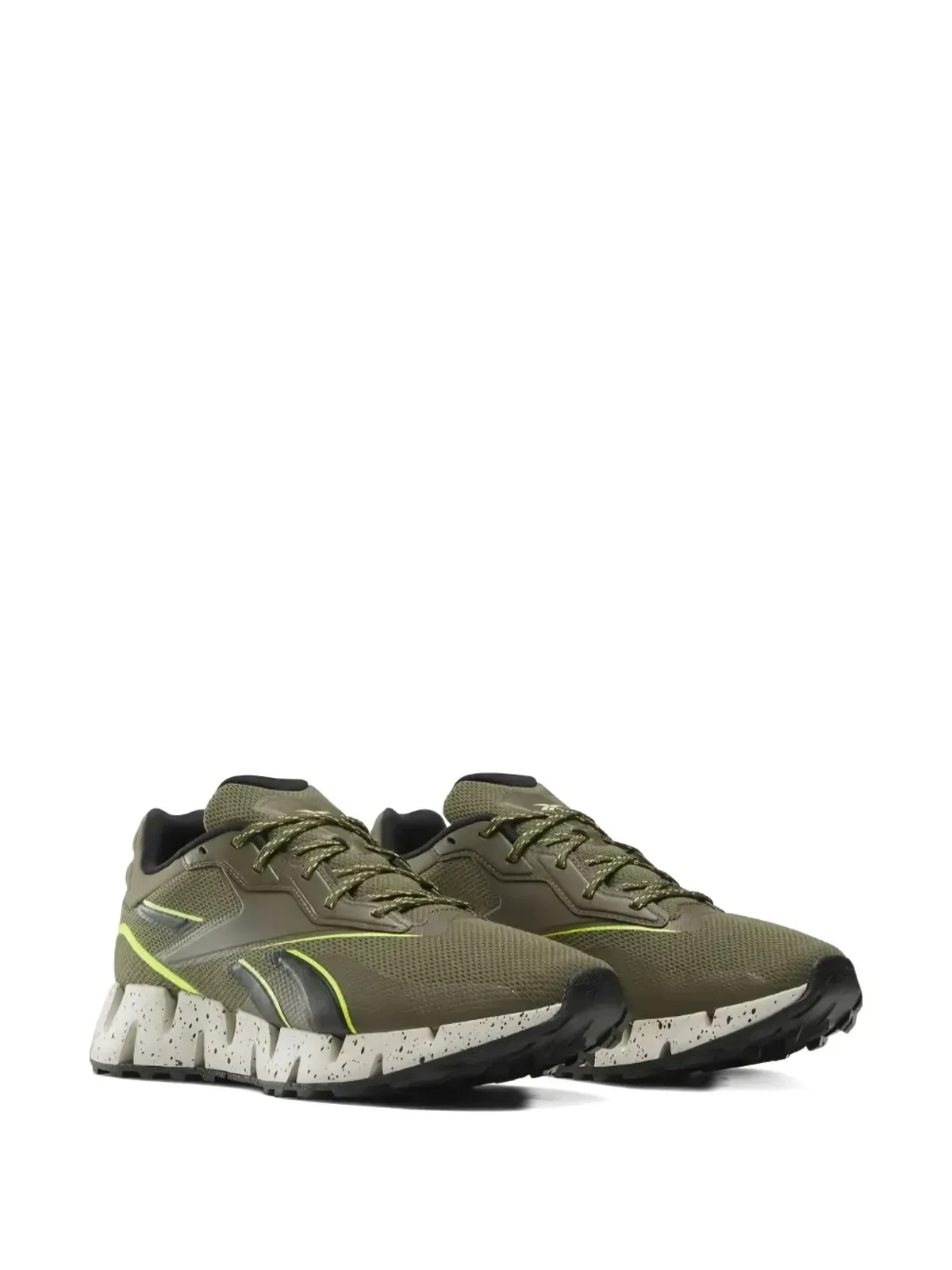 Reebok Zig Dynamica 4 Adventure オリーブ スニーカー - 画像2